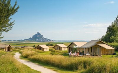 Découvrez un camping 5 étoiles à proximité du Mont-Saint-Michel